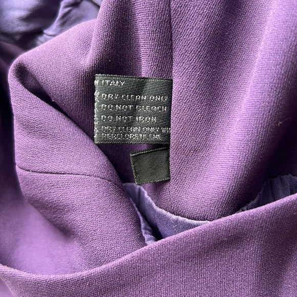 Vintage 90’s Prada Purple silk midi Slip Dress size 38/ US 4 - Picture 10 of 16
